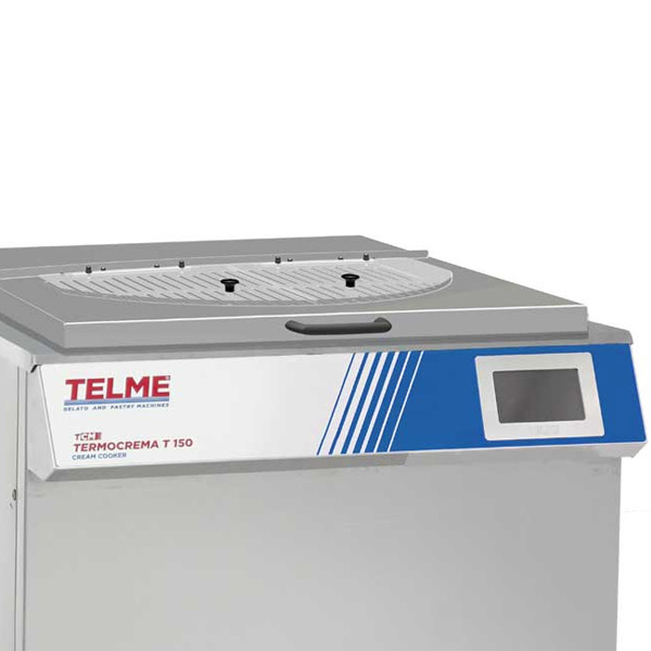 Cream cooker for pastry shop Termocrema T produce by Telme high-performance machine  with large production capacity 