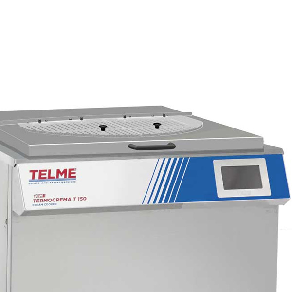 Cream cooker for pastry shop Termocrema T produce by Telme high-performance machine  with large production capacity 