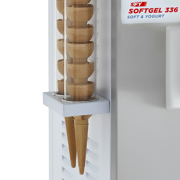 Soft ice cream and frozen yogurt machines Softgel 320 336- The cone holder