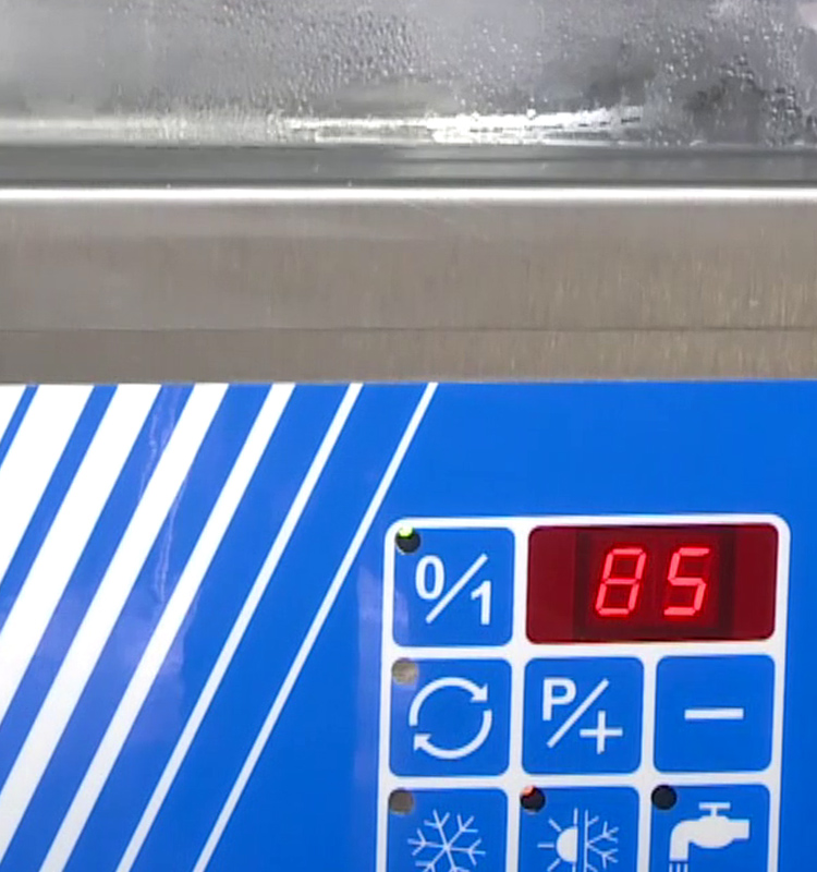 Professional batch pasteurizers for gelato and sorbetto mixes Evopastò