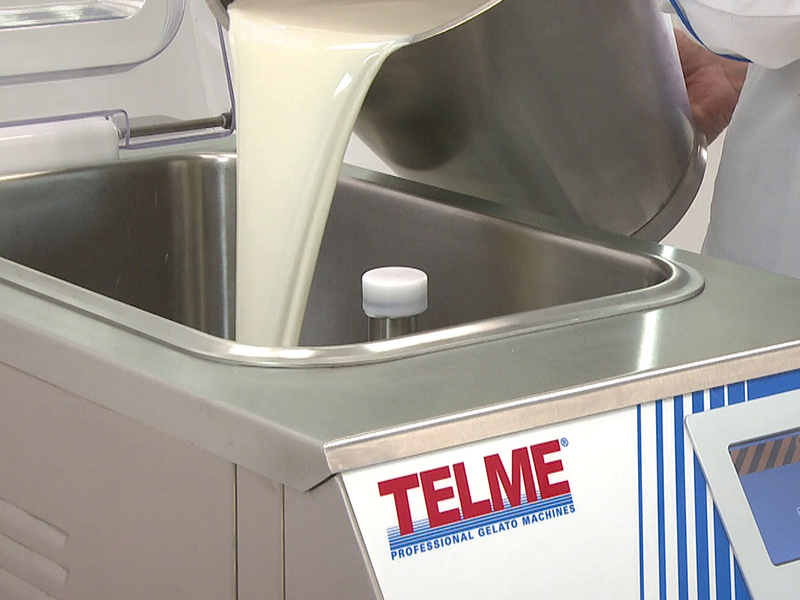 Automatic batch pasteurizers for gelato and sorbetto mixes Ecomix T Telme - Mescola e miscela