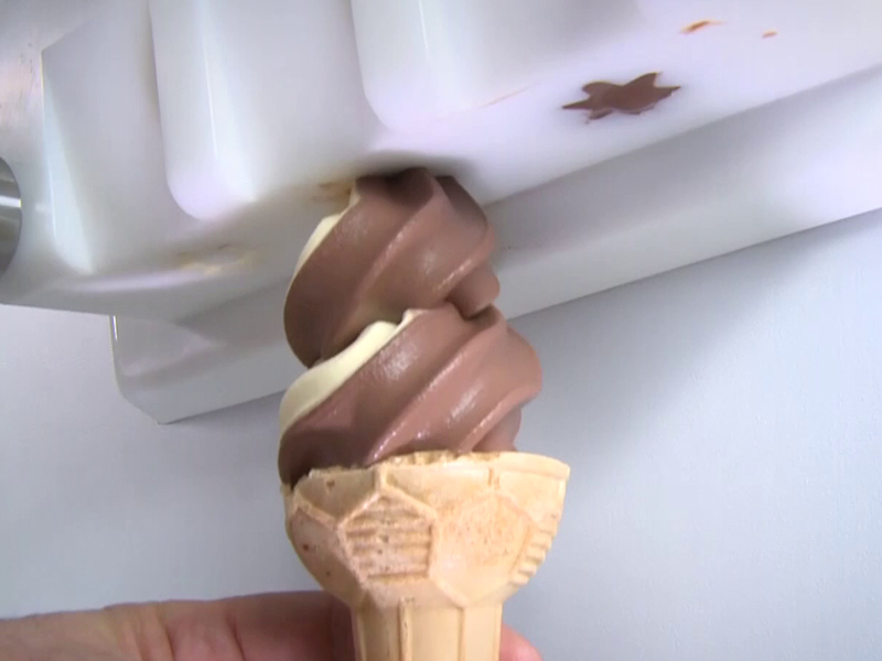 Softgel soft ice cream and frozen yogurt machines  Dispense soft serve 