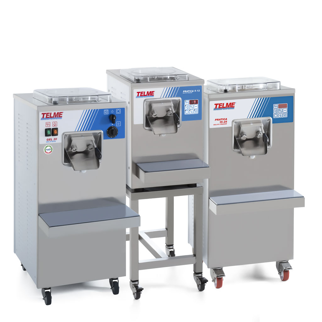 Gelato makers and freezers for restaurant Gel 20, Pratica 9