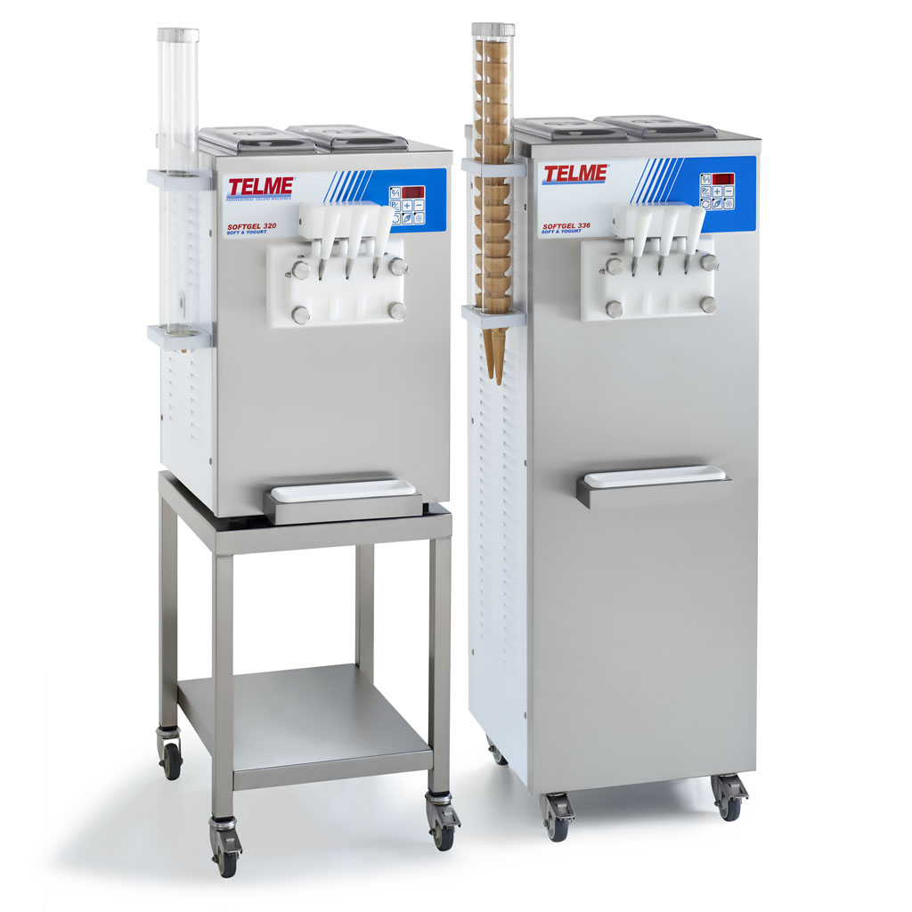 Soft ice cream and frozen yogurt machines Softgel 320 336